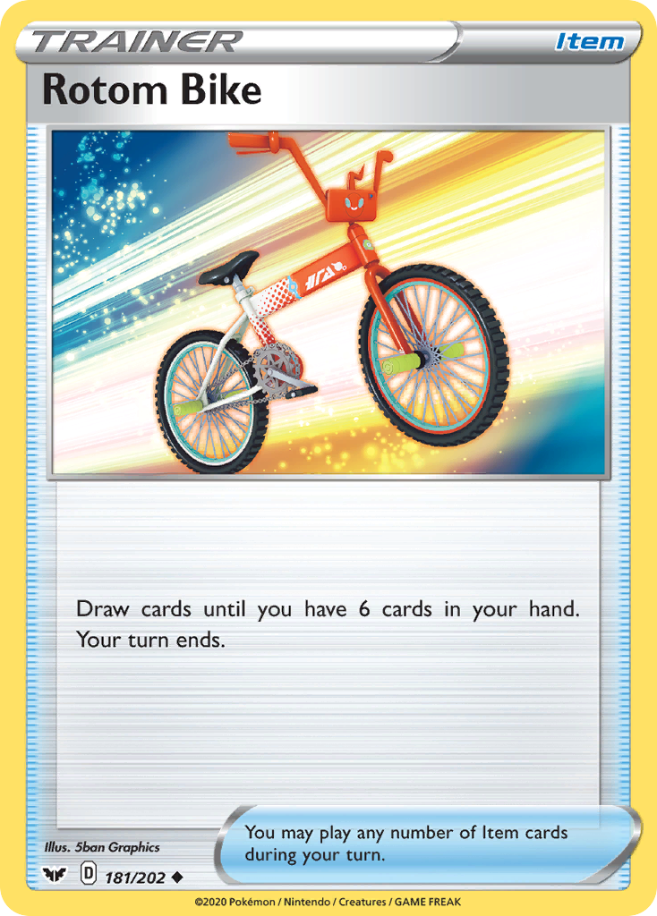 Rotom Bike (181/202)