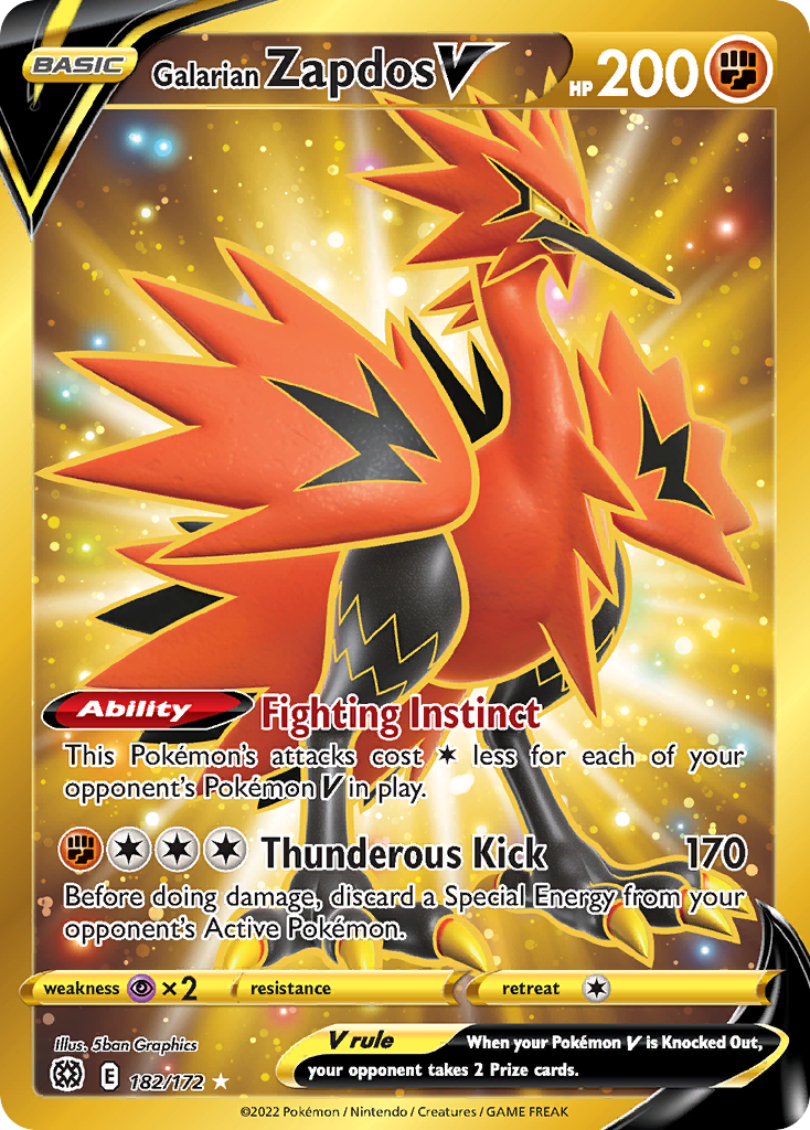 Galarian Zapdos V (182/172)