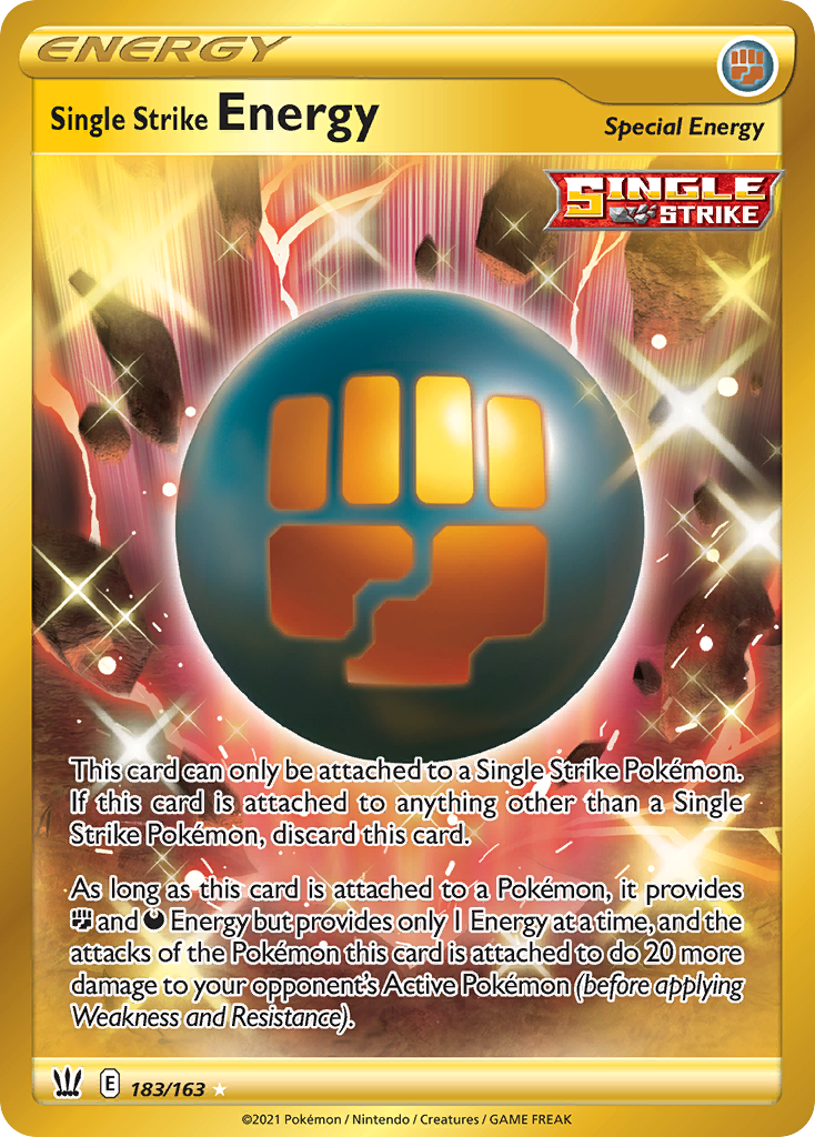 Single Strike Energy (183/163)