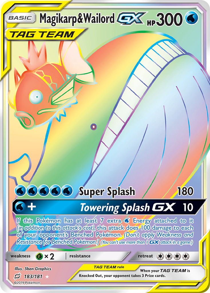 Magikarp & Wailord-GX (183/181)