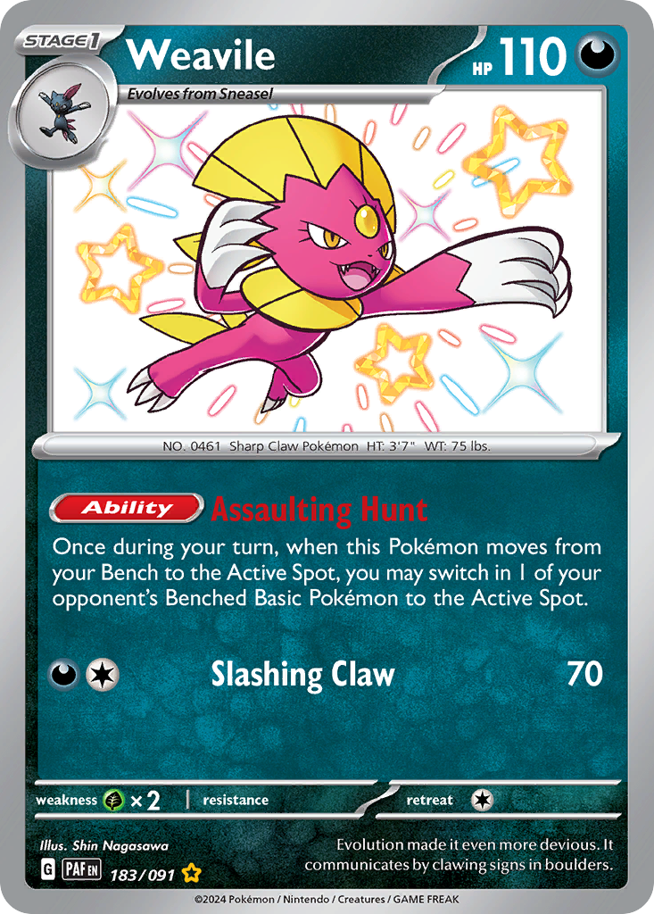 Weavile (183/91)