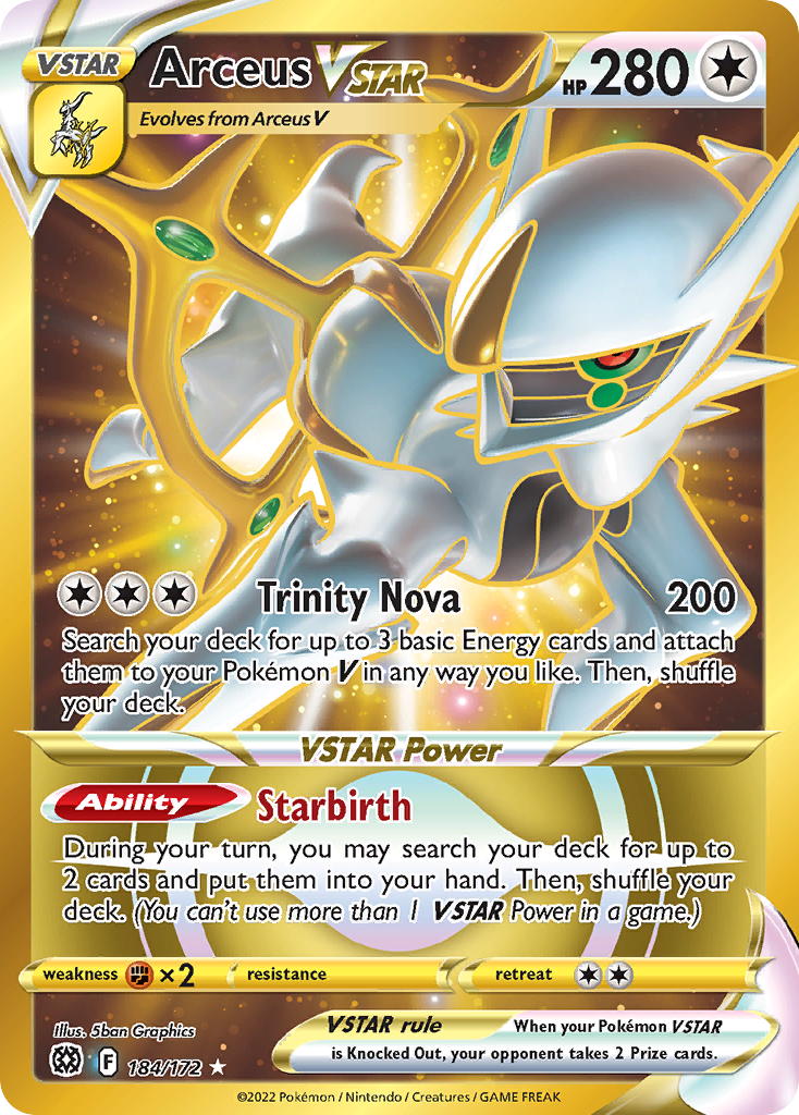 Arceus VSTAR (184/172)