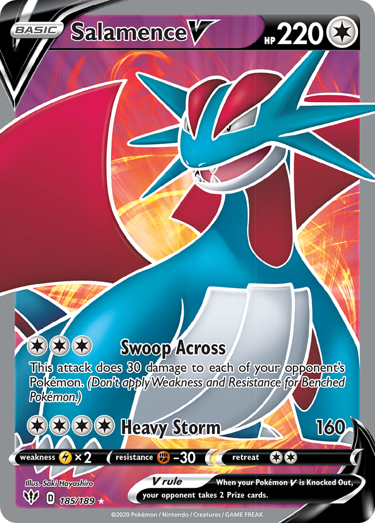 Salamence V (185/189)