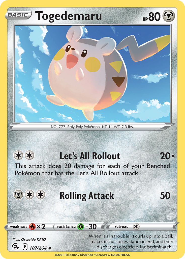 Togedemaru (187/264)