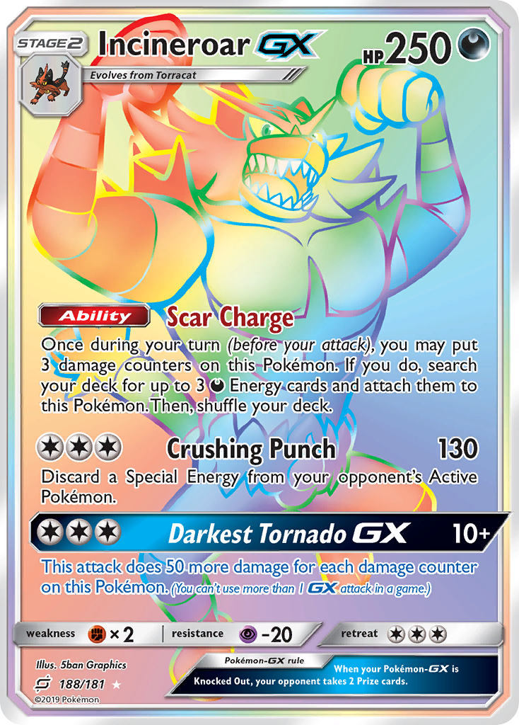 Incineroar-GX (188/181)