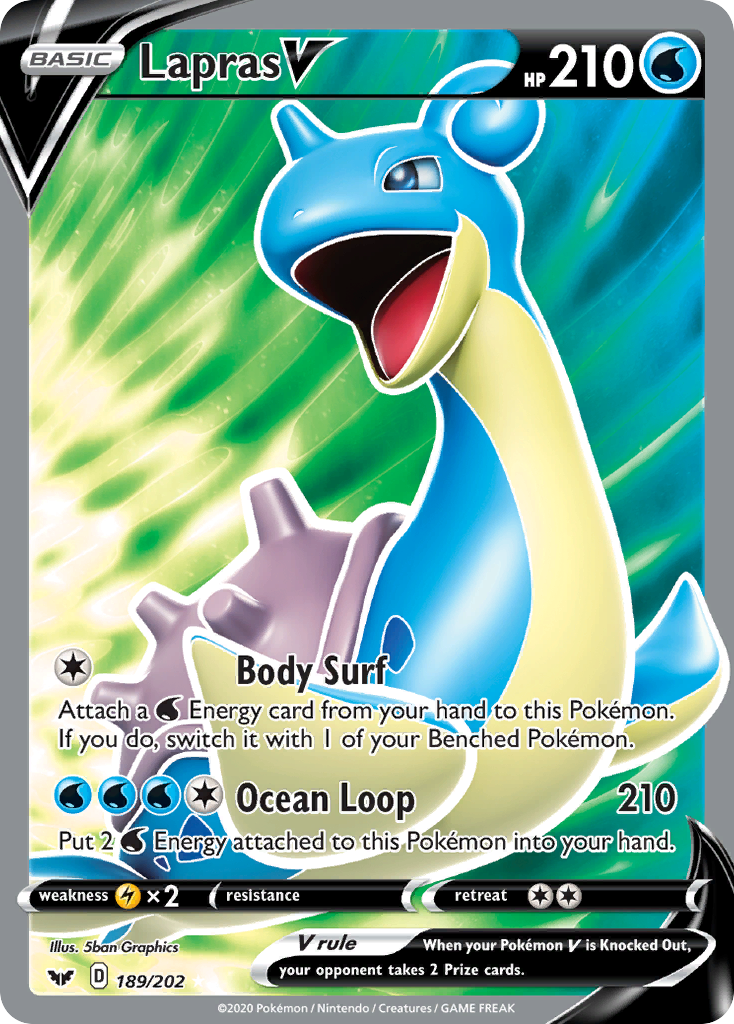 Lapras V (189/202)