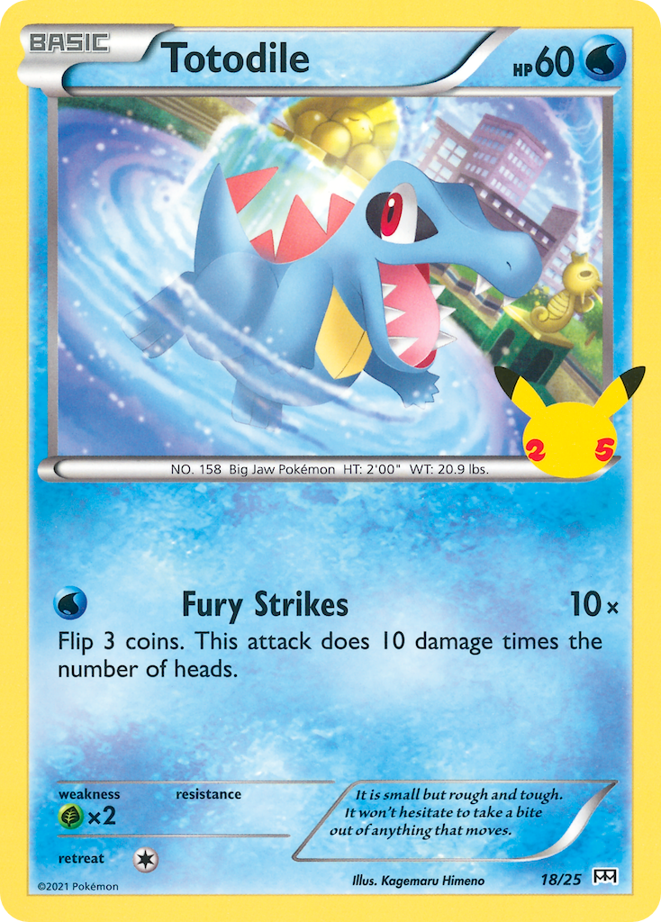 Totodile (018/25)