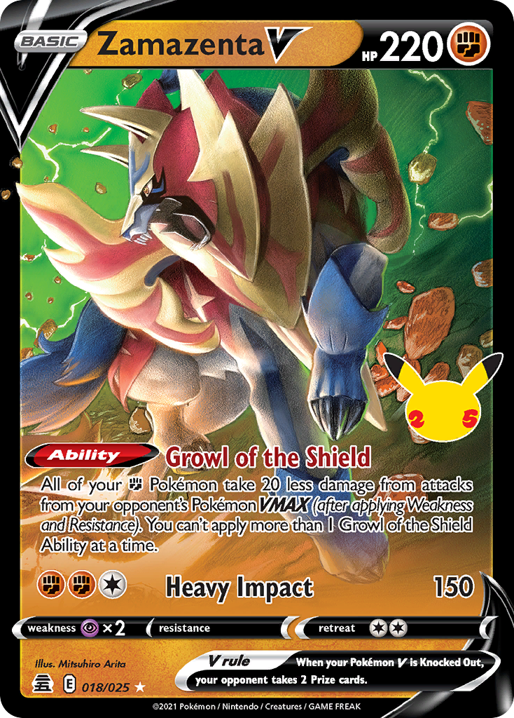 Zamazenta V (018/25)