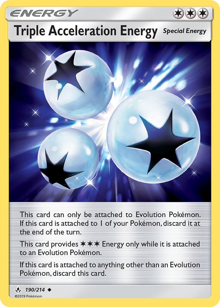 Triple Acceleration Energy (190/214)