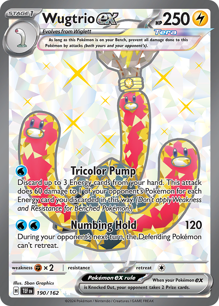 Wugtrio ex (190/162)