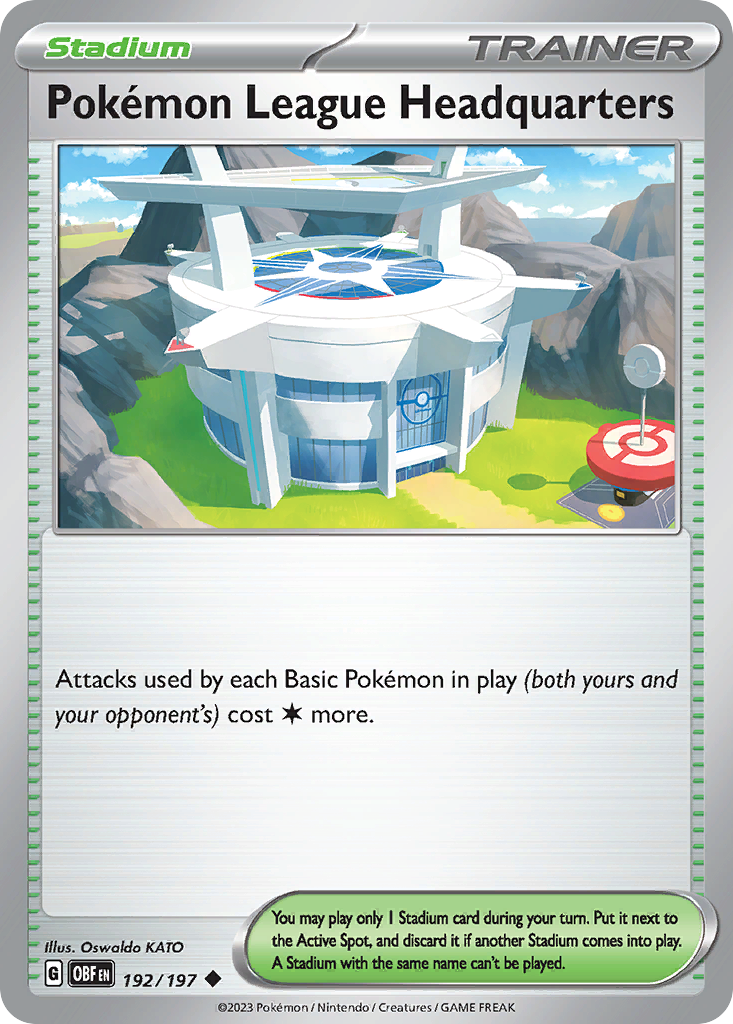 Pokémon League Headquarters (192/197)