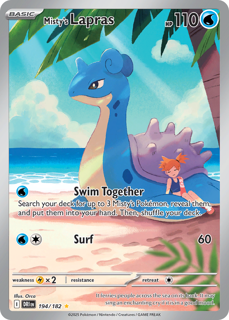 Misty's Lapras (194/182)