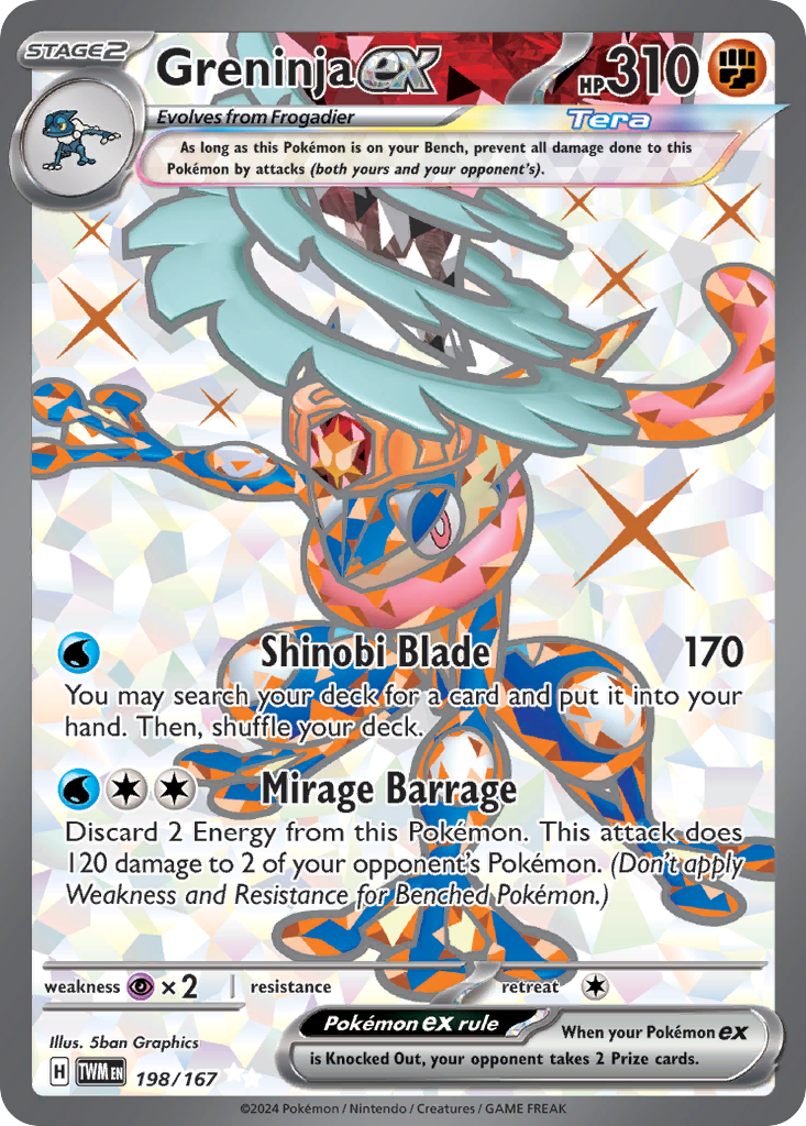 Greninja ex (198/167)