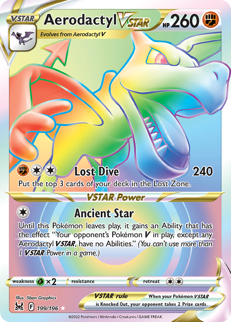 Aerodactyl VSTAR (199/196)