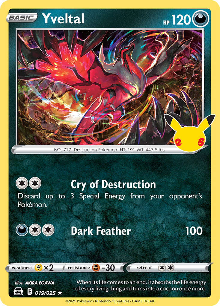 Yveltal (019/25)