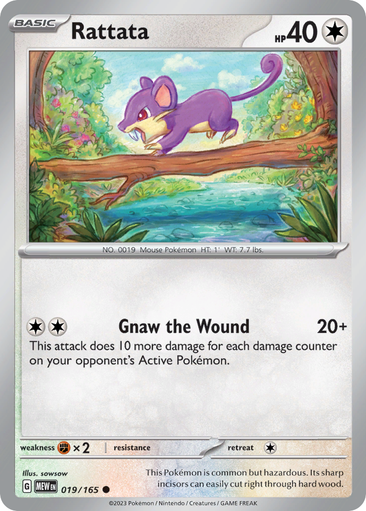Rattata (019/165)