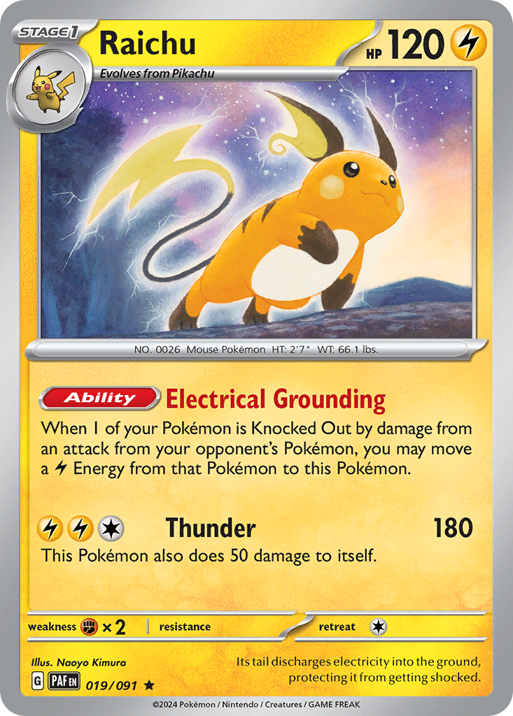 Raichu (019/91)