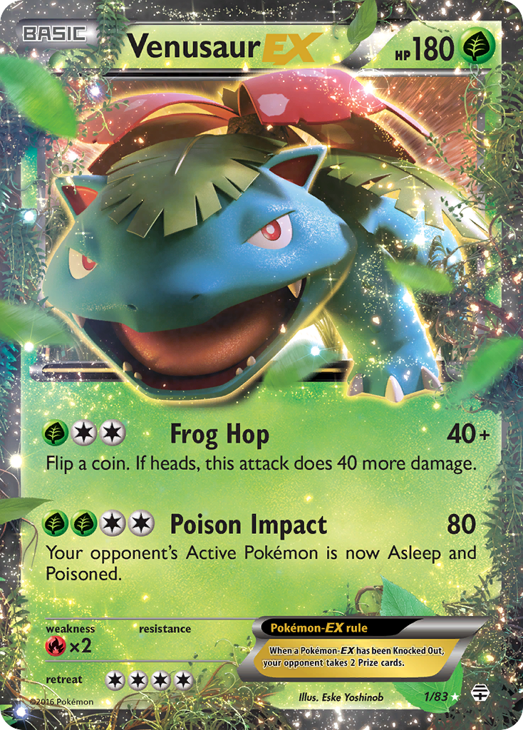 Venusaur-EX (001/83)