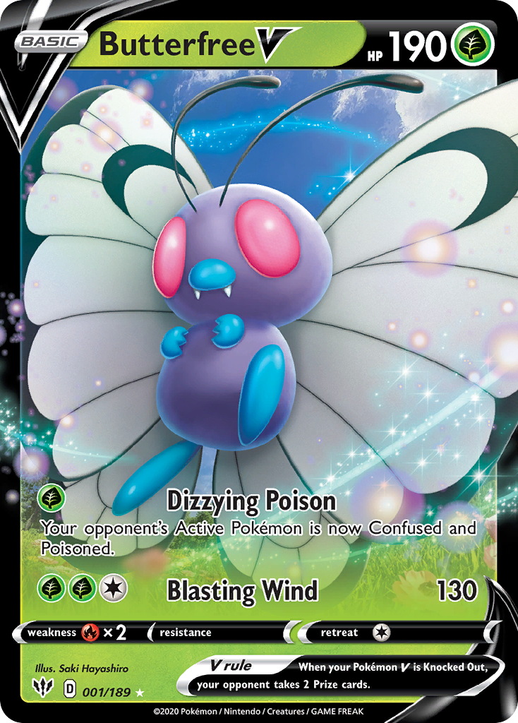 Butterfree V (001/189)