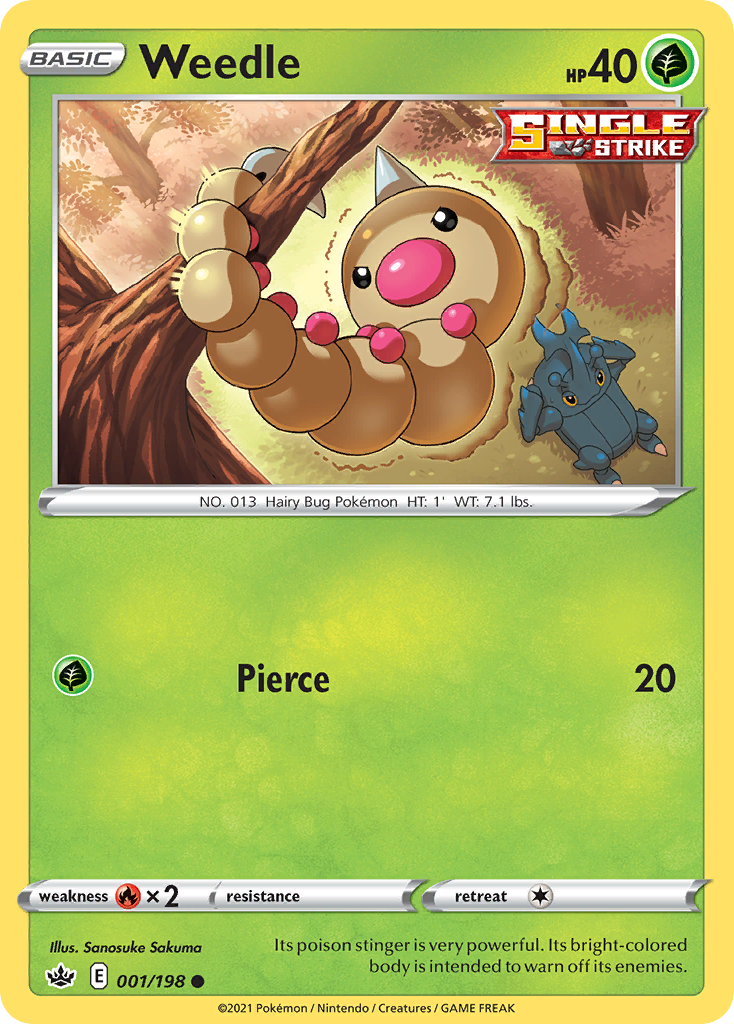 Weedle (001/198)