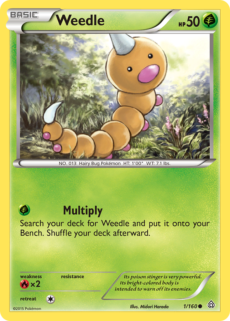 Weedle (001/160)