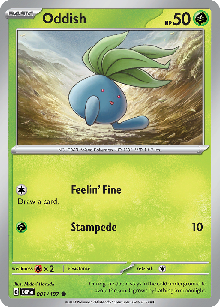 Oddish (001/197)