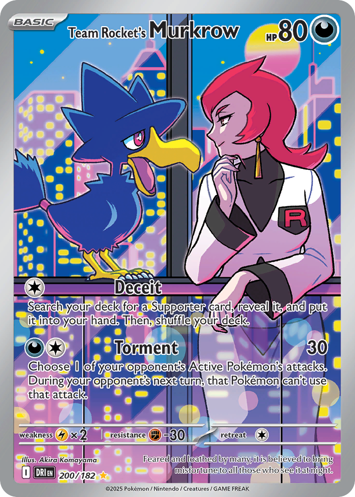 Team Rocket's Murkrow (200/182)