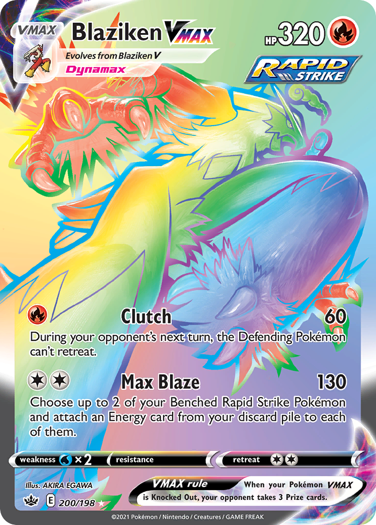 Blaziken VMAX (200/198)