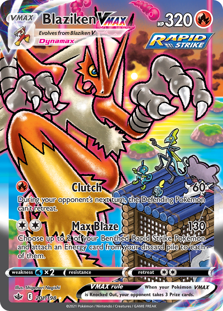 Blaziken VMAX (201/198)
