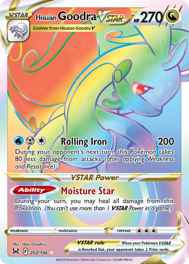 Hisuian Goodra VSTAR (202/196)