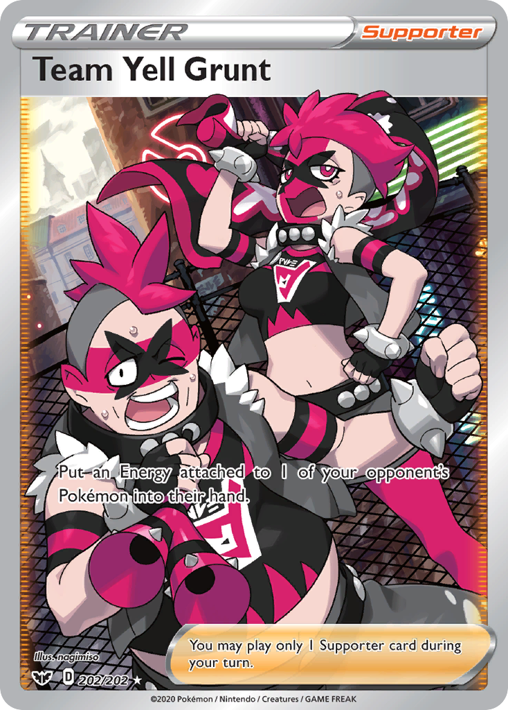 Team Yell Grunt (202/202)