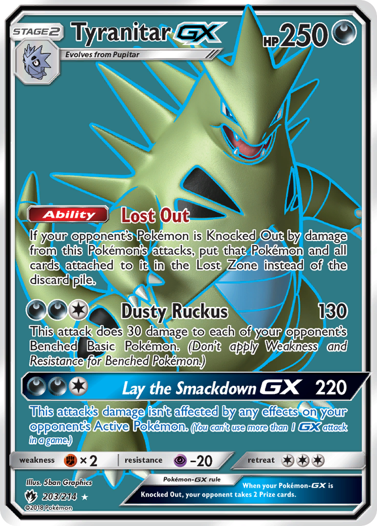 Tyranitar-GX (203/214)