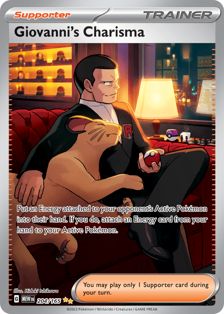 Giovanni's Charisma (204/165)