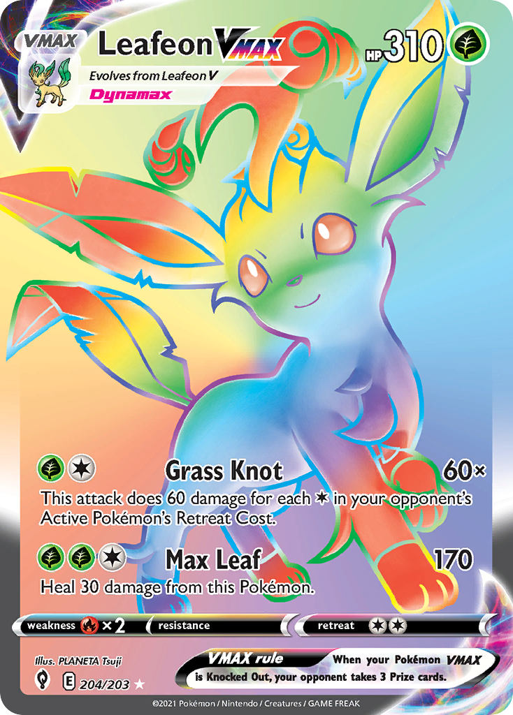 Leafeon VMAX (204/203)