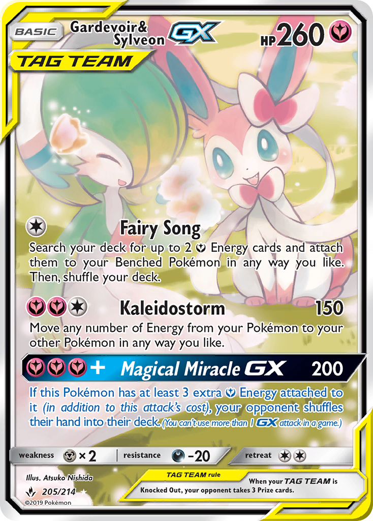 Gardevoir & Sylveon-GX (205/214)