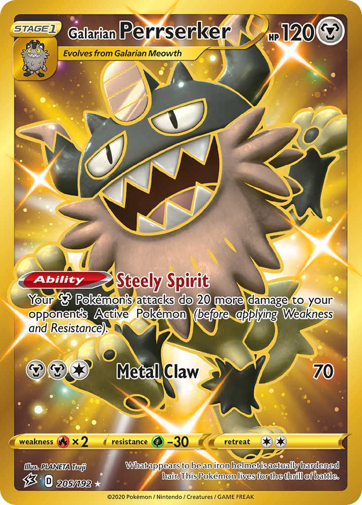 Galarian Perrserker (205/192)
