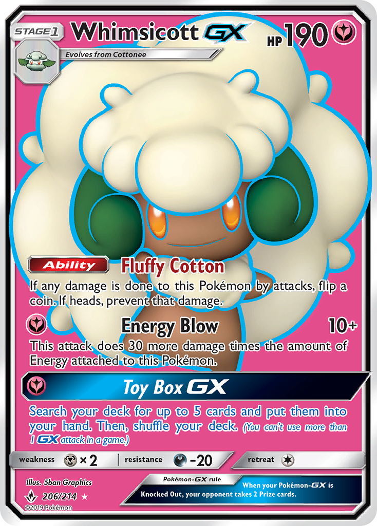Whimsicott-GX (206/214)