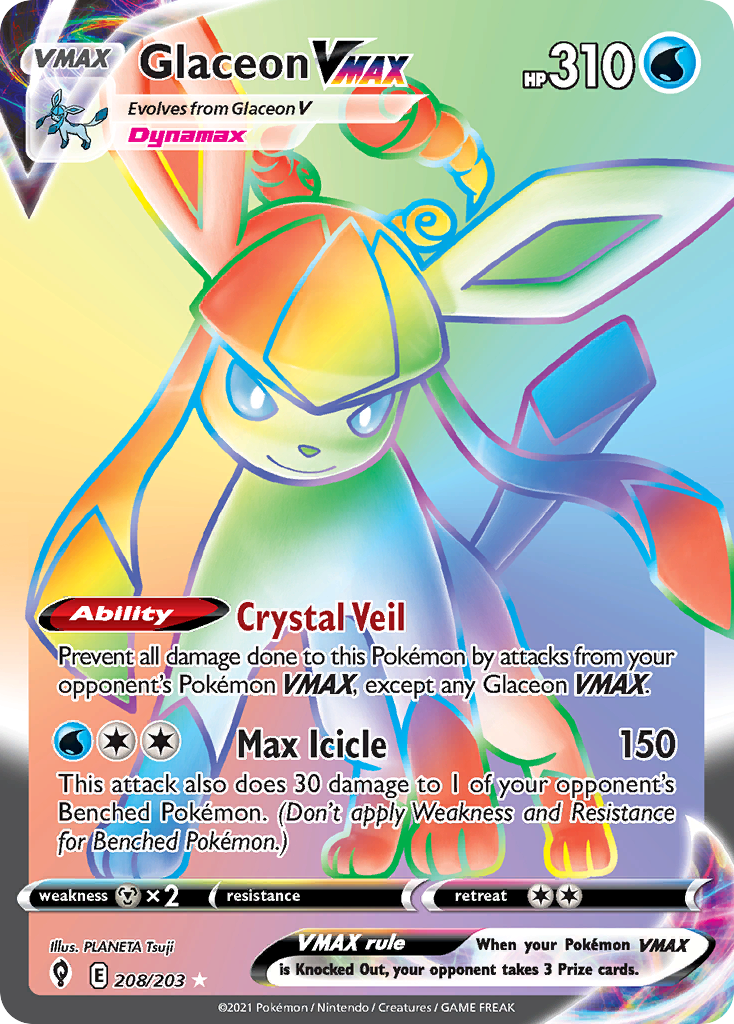 Glaceon VMAX (208/203)