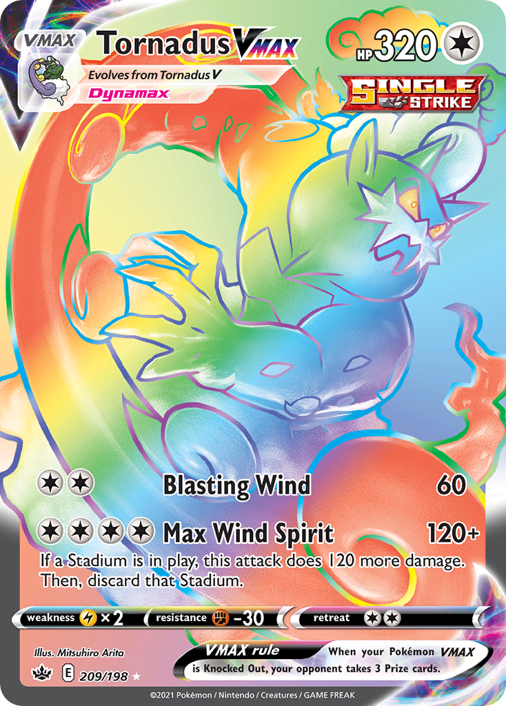 Tornadus VMAX (209/198)