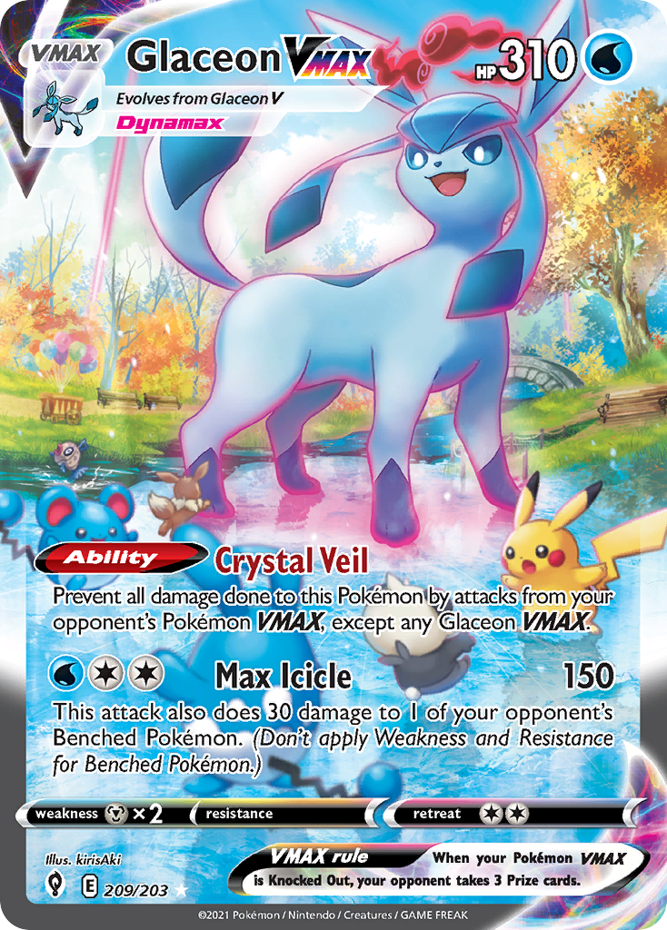 Glaceon VMAX (209/203)