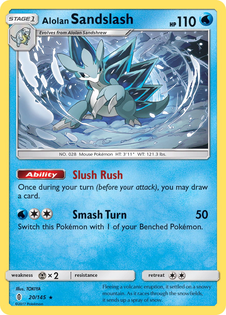 Alolan Sandslash (020/145)