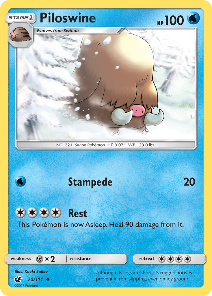Piloswine (020/111)