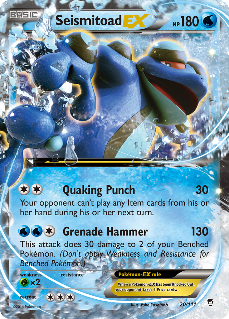 Seismitoad-EX (020/111)