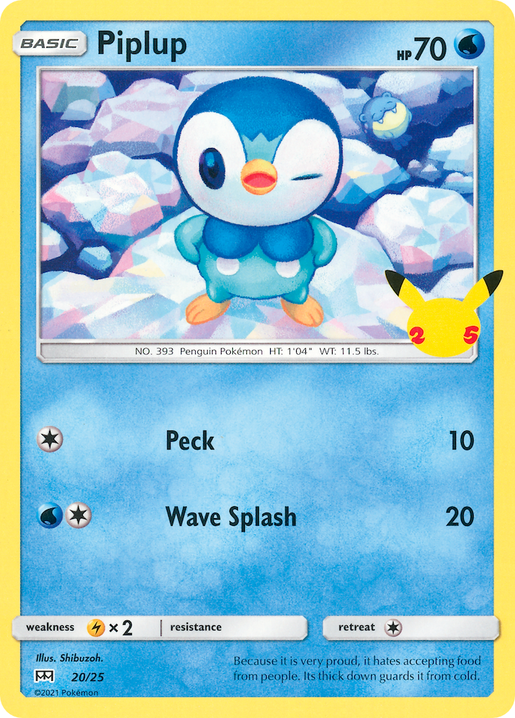Piplup (020/25)