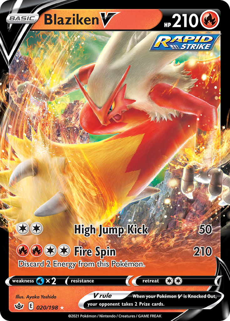 Blaziken V (020/198)