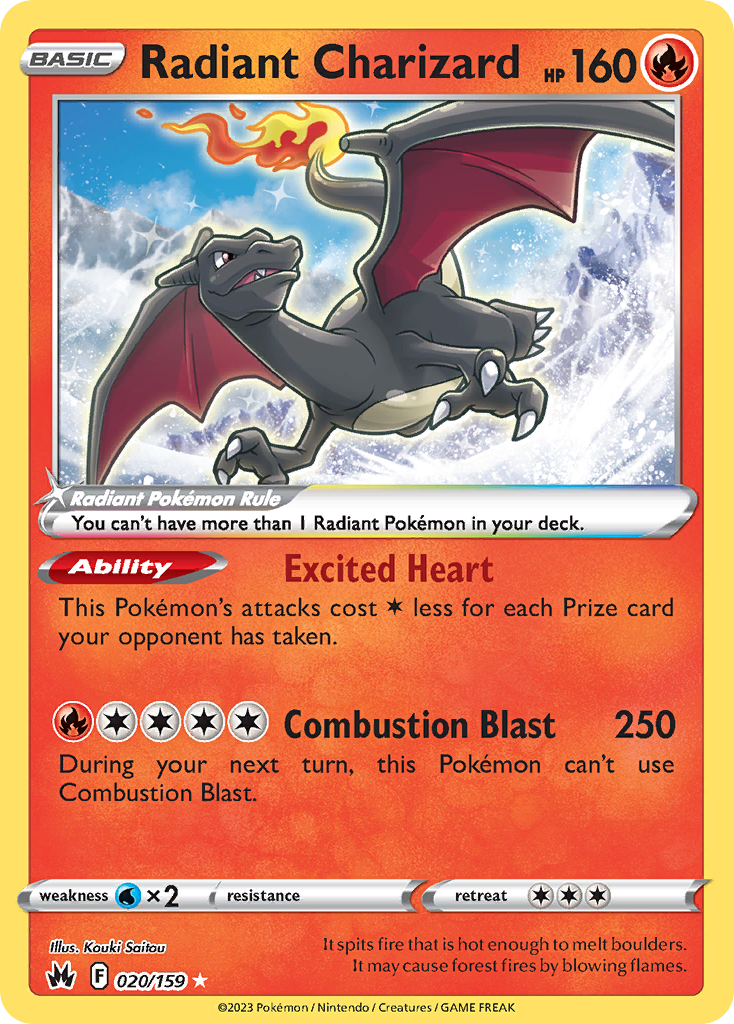 Radiant Charizard (020/159)