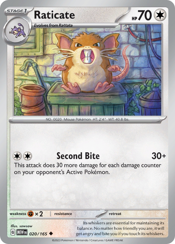 Raticate (020/165)