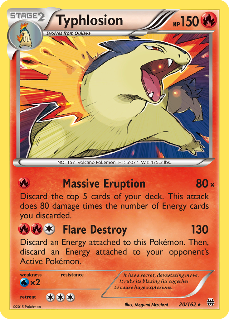Typhlosion (020/162)
