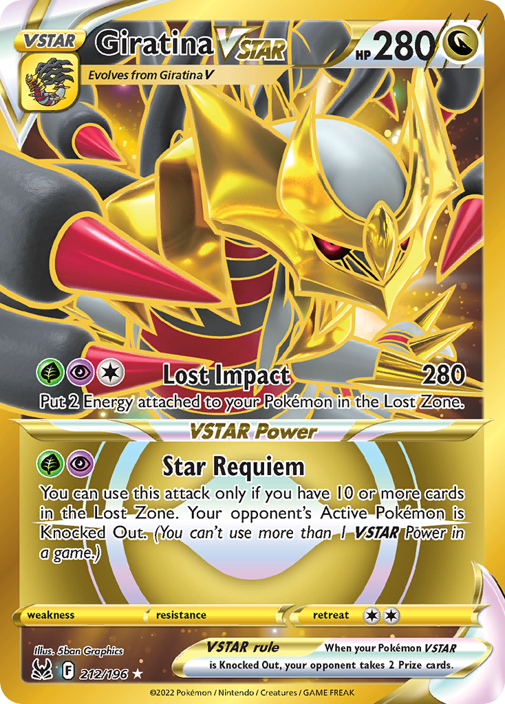 Giratina VSTAR (212/196)