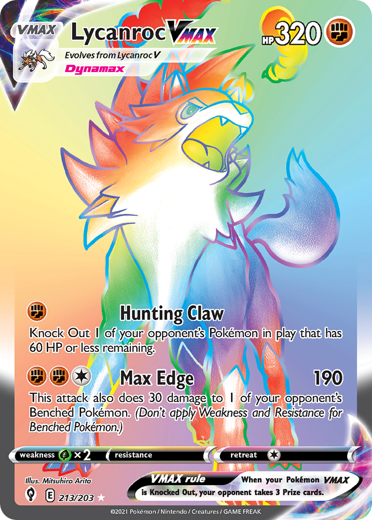 Lycanroc VMAX (213/203)